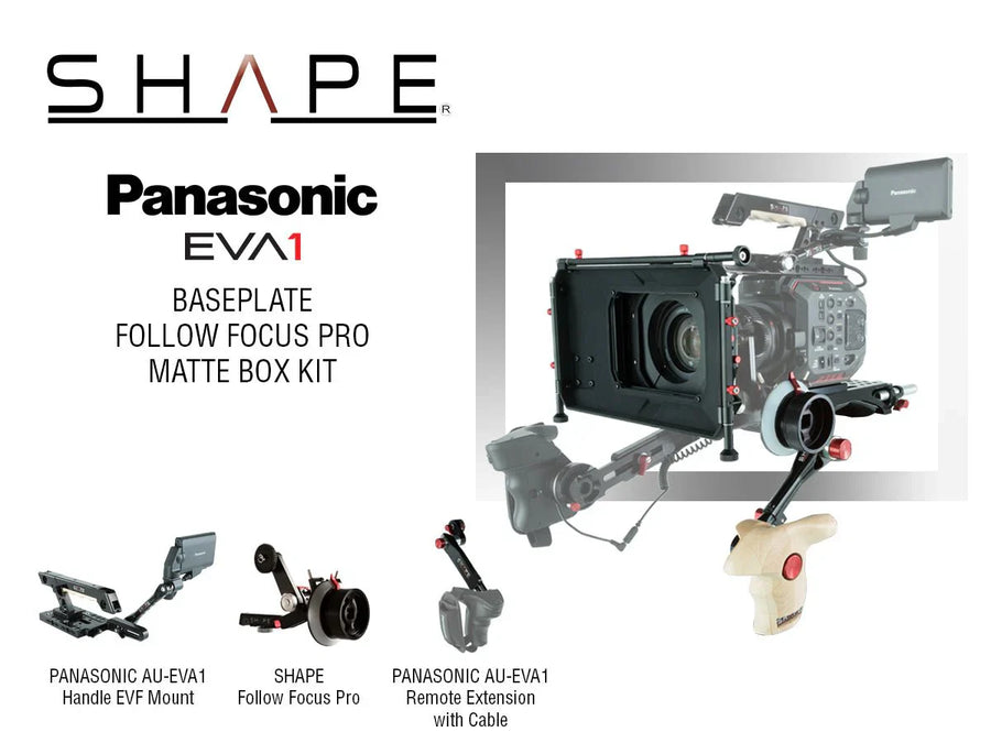 Supports et accessoires pour la caméra Panasonic AU-EVA1