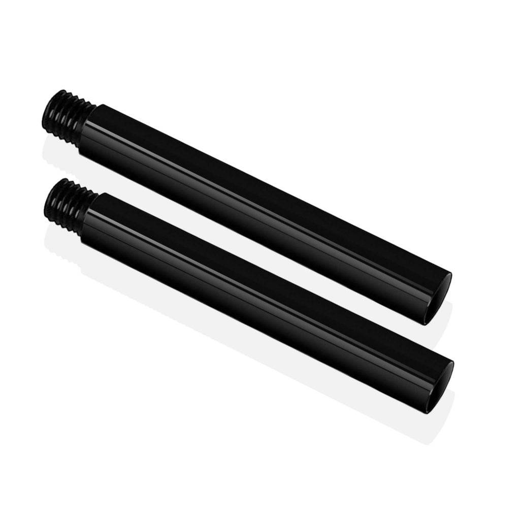 Pair of rod 15 mm male-female rod (4") 01_SHAPE_15_mm_Rods_Male-Female_Extensions_4_inches