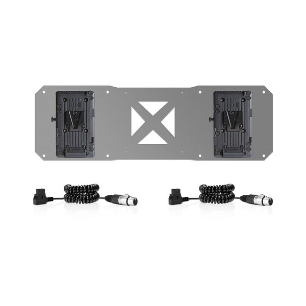 2 V-mount and 2 cables for Atomos sumo battery plate