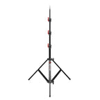 Aluminum Baby Stand square black legs 12’9’’. 01_SHAPE_Aluminum_Baby_Stand_Square_Legs_12_9_