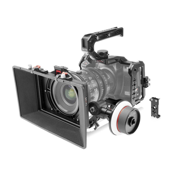 Blackmagic Cinema Camera 6K/6K Pro/6K G2 Kit with Matte Box, Follow Focus & Top Handle.