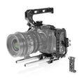Blackmagic Cinema Camera 6K/6K Pro/6K G2 Cage with Top handle & 15mm LWS Rod System. 01_SHAPE_Blackmagic_Cinema_Camera_6K_6K_PRO_6K_G2_Camera_Cage__Top_Handle_and_Rod_Bloc_System