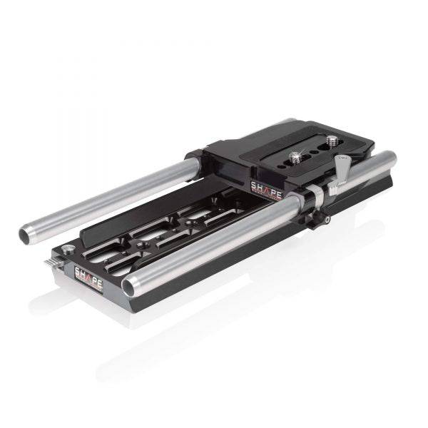 Plaque de fixation Bridge Plate 15 mm Studio ARRI Standard avec plaque Dovetail ARRI 12 pouces