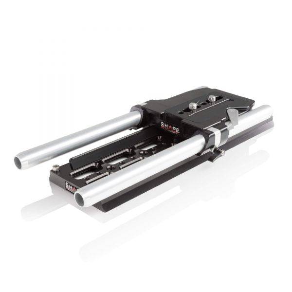Bridge plate 19 mm studio Arri standard and 12 inches dovetail plate
