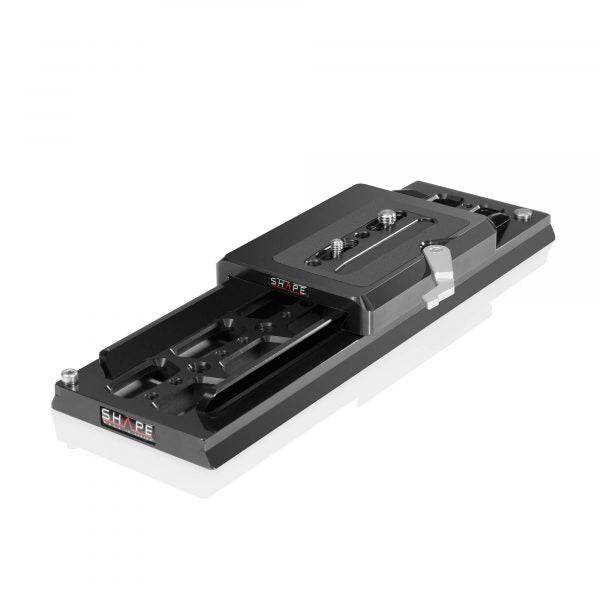 Universal bridge plate Arri and 12 inches dovetail plate Arri standard 01_SHAPE_Bridge_Plate_Universal_ARRI_Standard_with_ARRI_Dovetail_Plate_12_inches