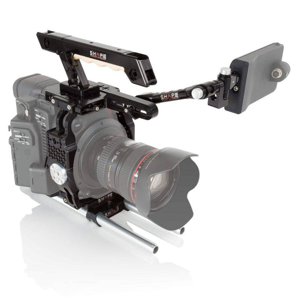 Canon C200 &amp; C200B cage handle EVF mount