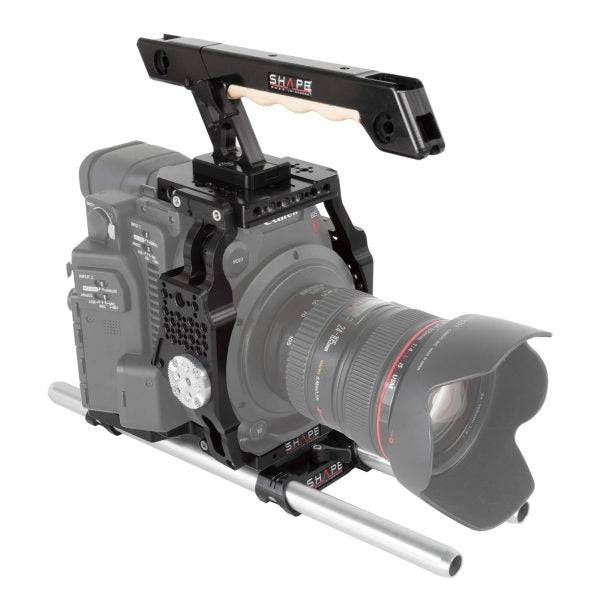Canon C200 &amp; C200B cage 15 mm LW rod 01_SHAPE_Camera_Cage__Top_Handle_and_Rod_Bloc_System_for_Canon_C200_C200B