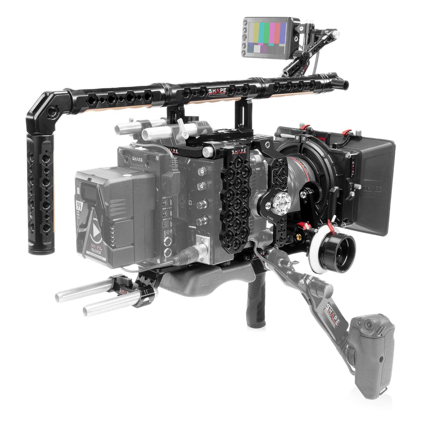 Canon C400 Baseplate, Cage, Top Handle,VF, 4X5.6 Matte Box, Follow Focus Pro 01_SHAPE_Canon_C400_Baseplate__Cage__Top_Handle_VF__4X5.6_Matte_Box__Follow_Focus_Pro