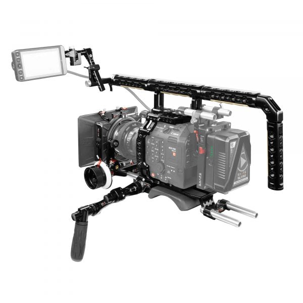 Canon C500 Mark II, C300 Mark III baseplate with cage, top handle long VF, 4x5.6 matte box, follow focus pro 01_SHAPE_Canon_C500_MKII_C300_MKIII_Camera_Bundle_Rig_Kit