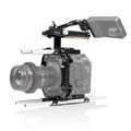 Canon C500 Mark II, C300 Mark III cage and handle with EVF mount 01_SHAPE_Canon_C500_MKII_C300_MKIII_Camera_Cage__Top_Handle__Rod_Bloc_System_and_View_Finder_Mount