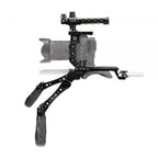 Canon C70 baseplate, cage with handles 01_SHAPE_Canon_C70_Camera_Bundle_Rig
