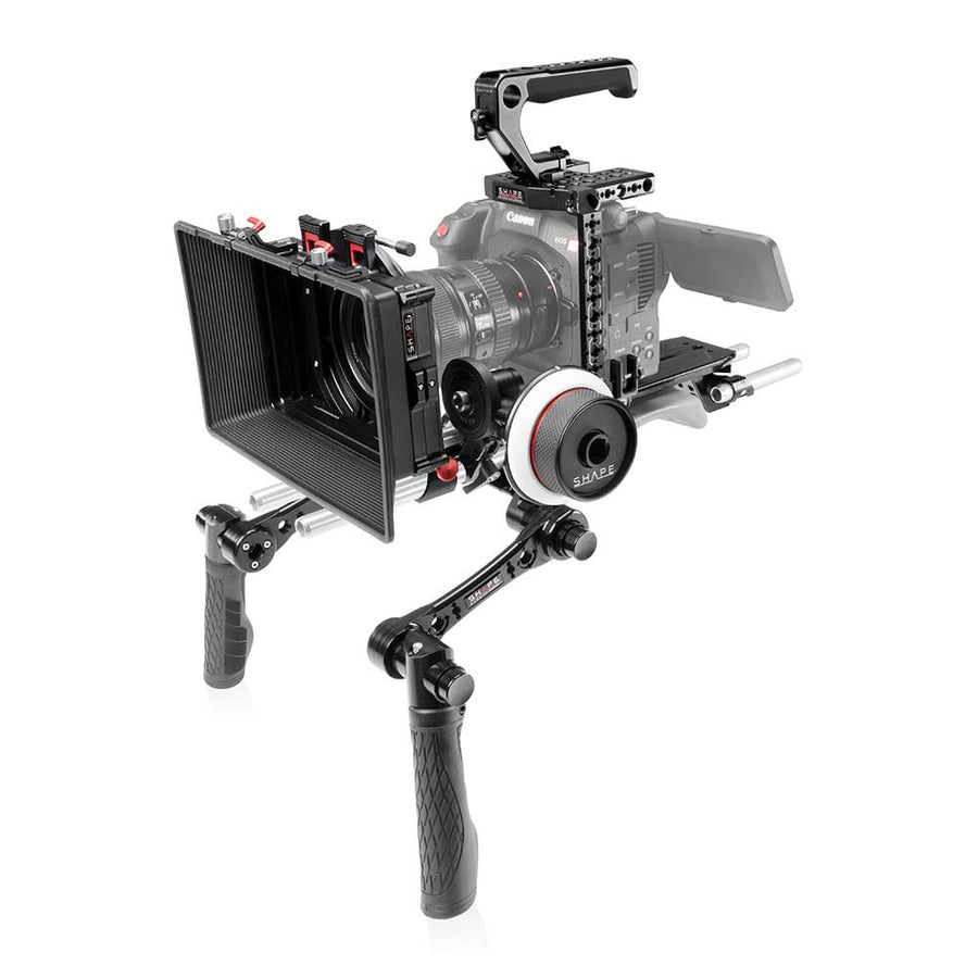 Canon EOS C80 Baseplate Kit with  Matte Box, Follow Focus 01_SHAPE_Canon_EOS_C80_Baseplate_Kit_with_Matte_Box__Follow_Focus