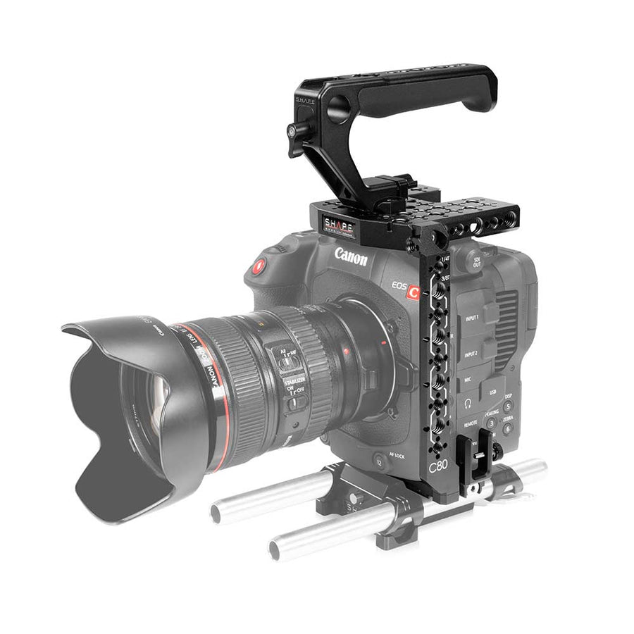 Canon EOS C80 Camera Cage with Top Handle 01_SHAPE_Canon_EOS_C80_Camera_Cage_with_Top_Handle