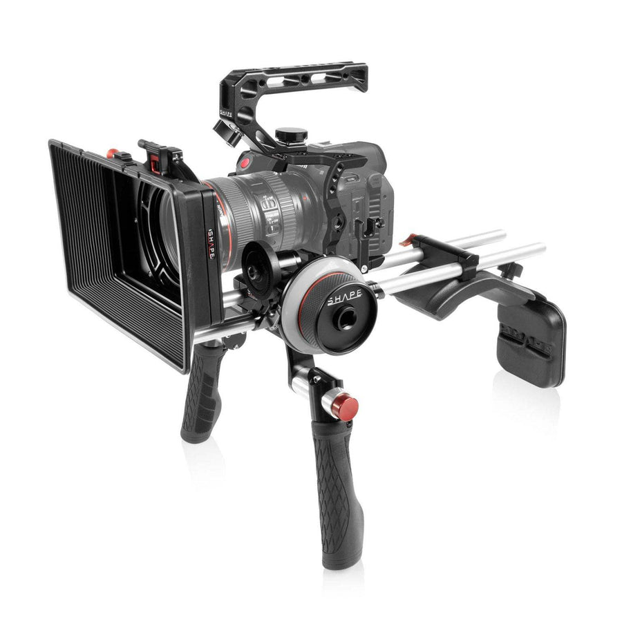Canon EOS R5C, R5, R6 Shoulder Mount Kit Matte Box Follow Focus 01_SHAPE_Canon_EOS_R5C_R5_R6_Shoulder_Mount_Kit