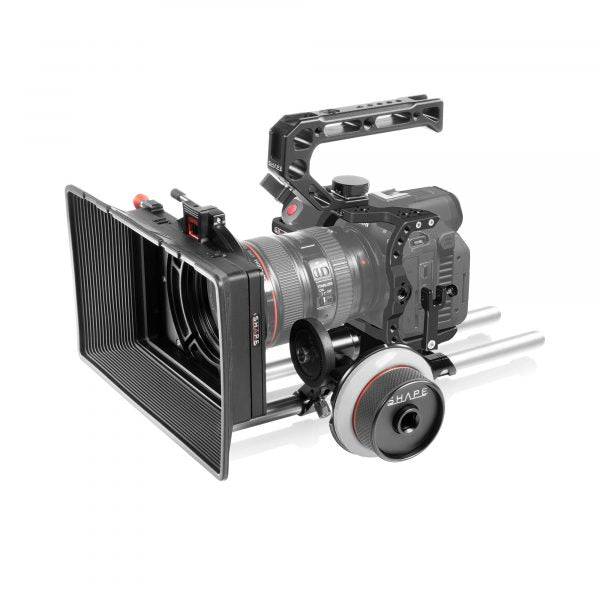 Canon EOS R5C, R5, R6 Kit with Matte Box Follow Focus 01_SHAPE_Canon_R5C_R5_R6_Camera_Bundle_Rig_Kit