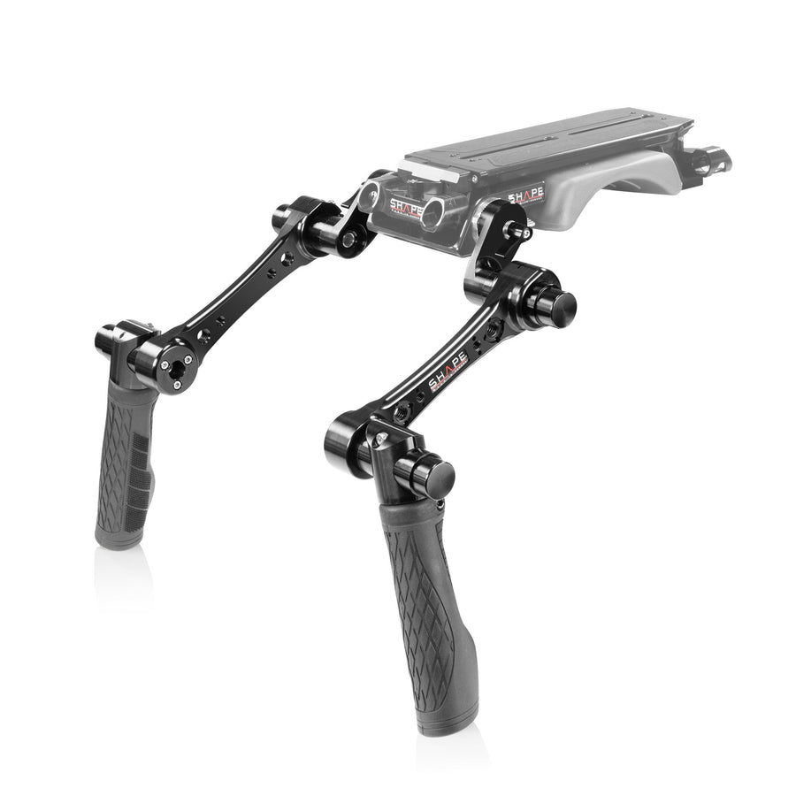 Compact quick handle Arri rosette black 01_SHAPE_Double_Quick_Handles_ARRI_Rosette_Black