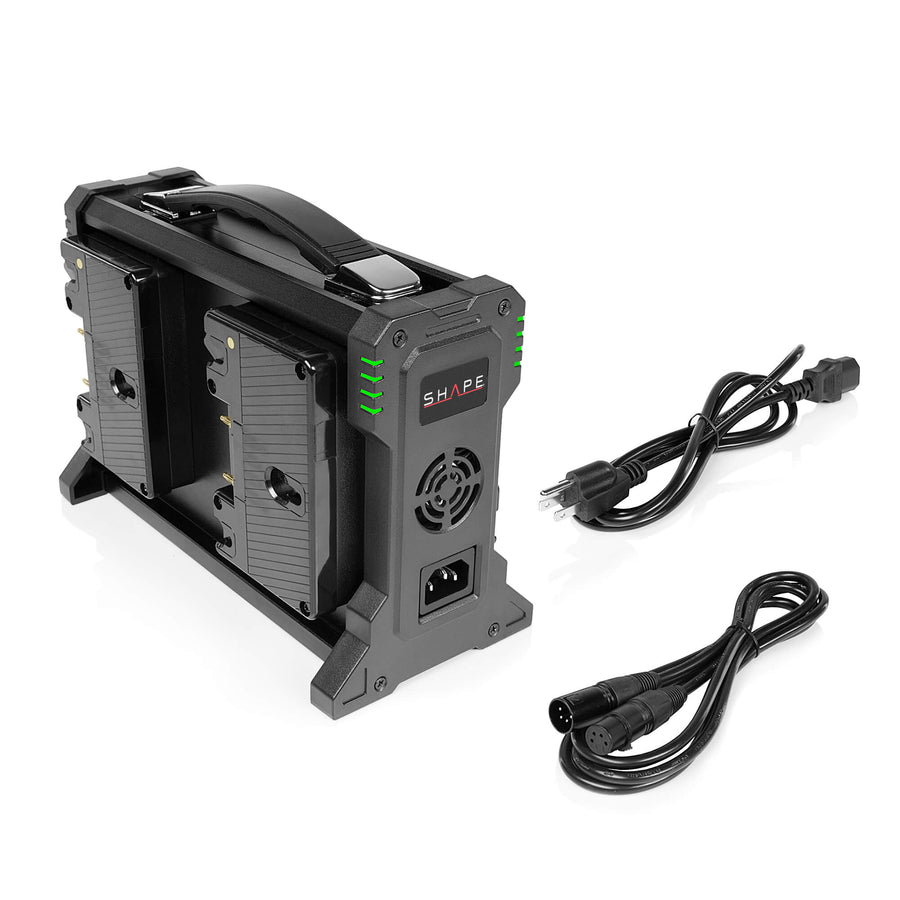 FULL PLAY intelligent 4-channel gold-mount lithium-ion battery charger 01_SHAPE_FULL_PLAY_Intelligent_4-Channel_Gold_Mount_Lithium-Ion_Battery_Charger
