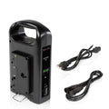 FULL PLAY intelligent dual gold-mount lithium-ion battery charger 01_SHAPE_Full_Play_Intelligent_Dual_Battery_Charger