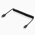 4k 2.0 HDMI to mini HDMI male coiled cable 01_SHAPE_HDMI_to_Mini_HDMI_Coiled_4K_Cable_16_inches