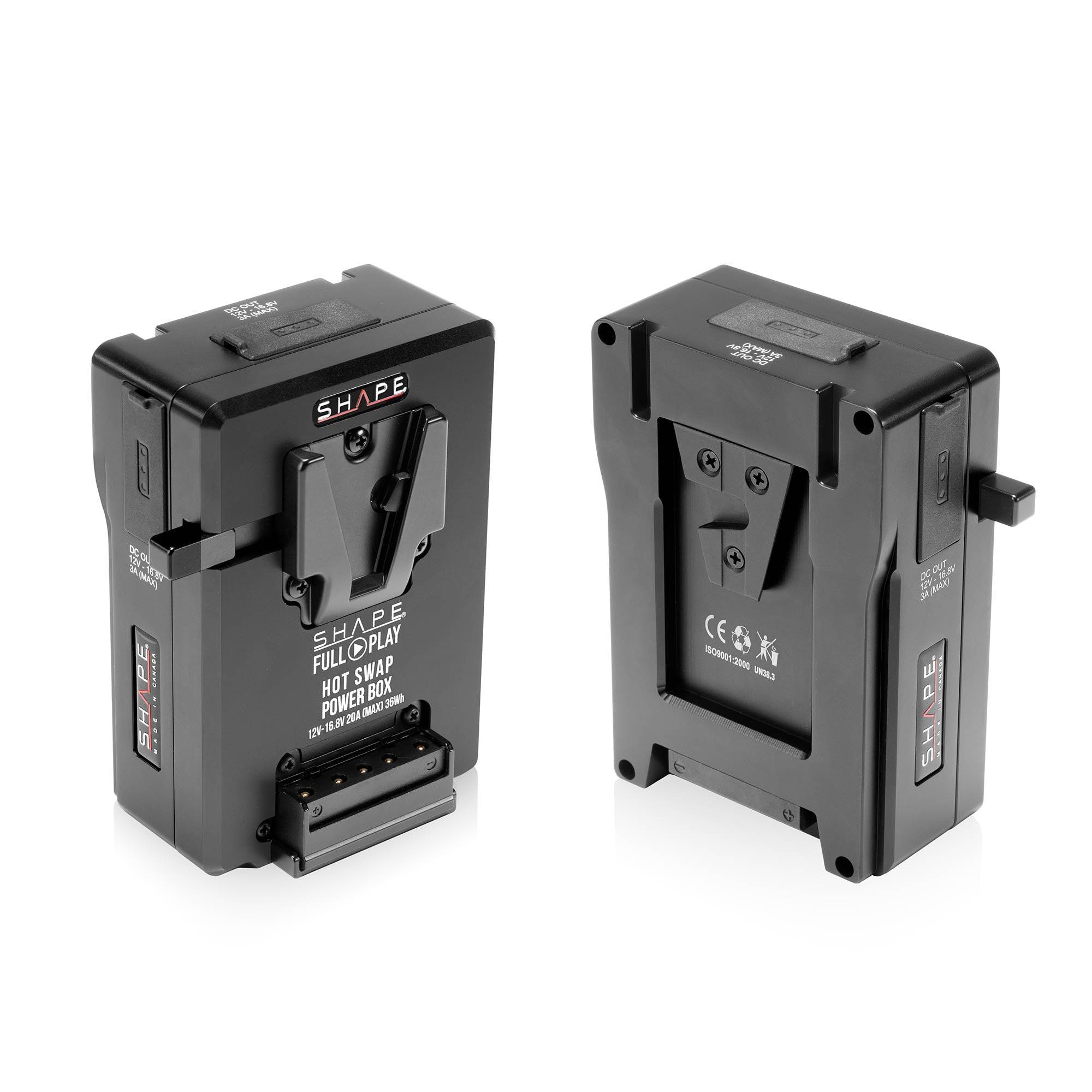 Hot Swap V-Mount Power Box Battery 14.4V 36Wh 01_SHAPE_Hot_Swap_V-Mount_Power_Box_Battery_14.4V_36Wh