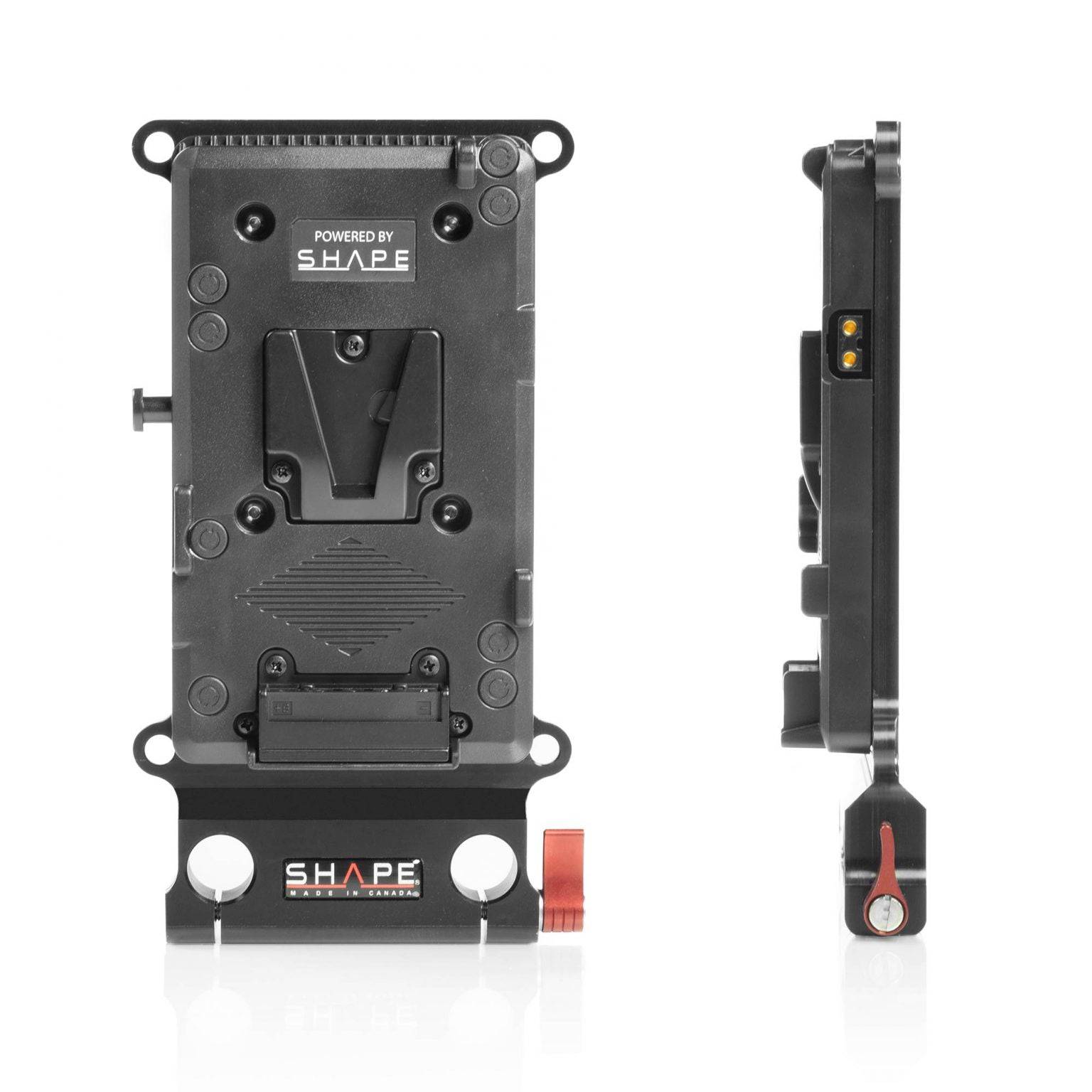 Multipurpose Mounting Cheese Plate with V-Mount Battery Plate 01_SHAPE_Multipurpose_Mounting_Cheese_Plate_with_V-Mount_Battery_Plate
