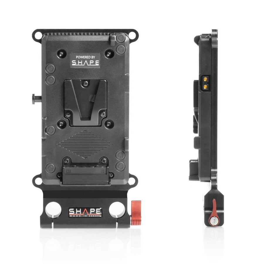 Multipurpose Mounting Cheese Plate with V-Mount Battery Plate 01_SHAPE_Multipurpose_Mounting_Cheese_Plate_with_V-Mount_Battery_Plate