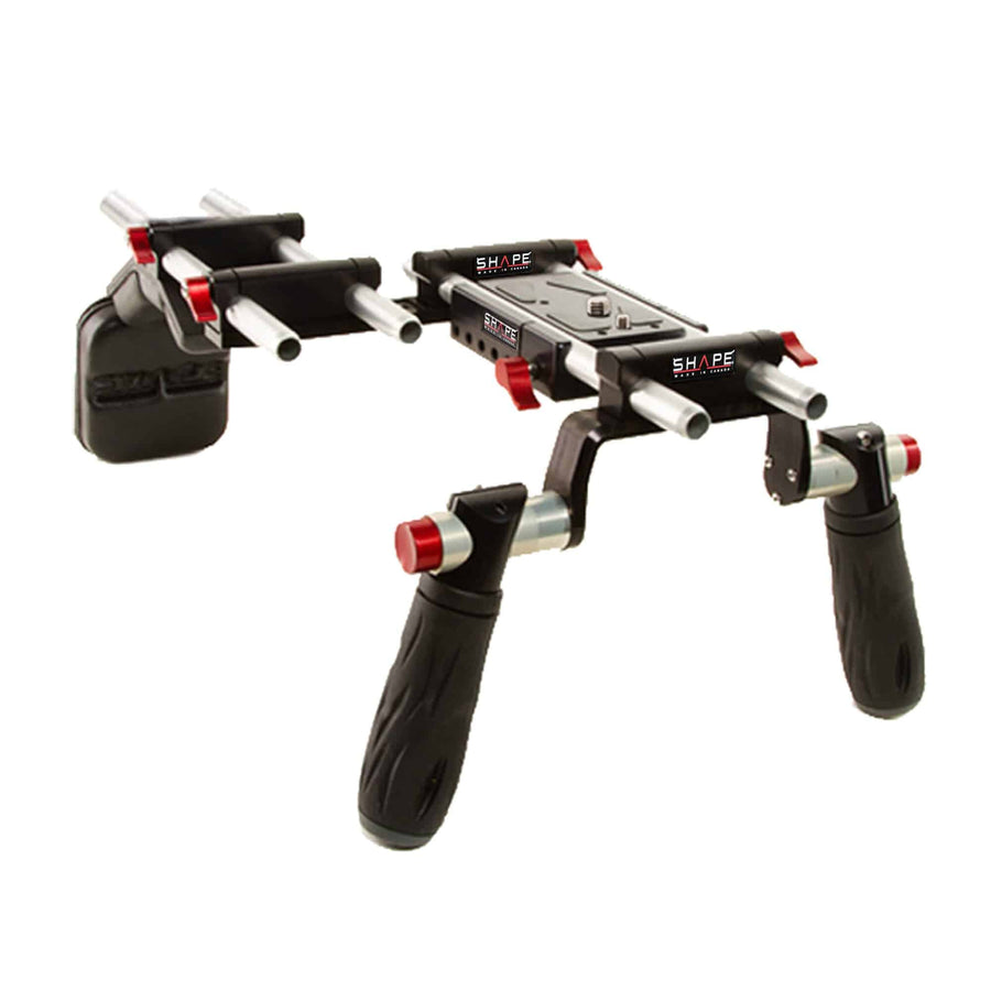 Canon C100 C300 C500 offset rig 01_SHAPE_Offset_Shoulder_Mount_Rig_for_Canon_C100_C300_C500