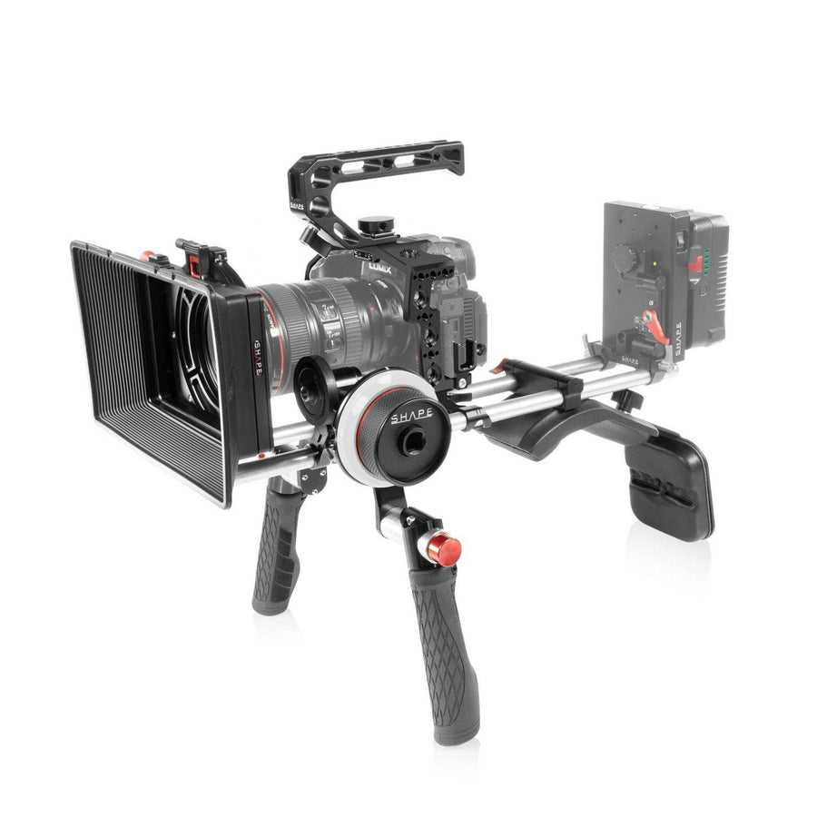 Panasonic Lumix GH6 Shoulder Mount Kit Matte Box Follow Focus 01_SHAPE_Panasonic_Lumix_GH6_Shoulder_Mount_Kit