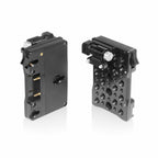 Gold mount pivoting battery plate for monitor cage 01_SHAPE_Pivoting_Battery_Plate_for_Monitor_Cage