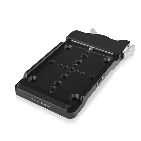 Touch and go quick release receiver base