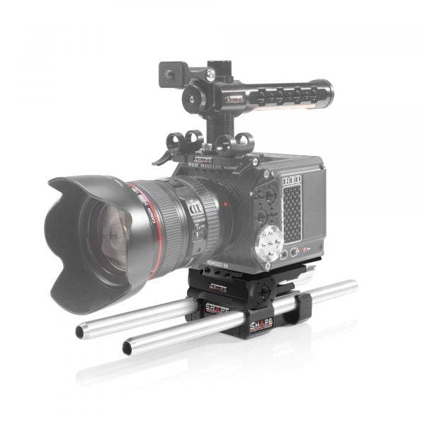 RED® KOMODO™ &amp; KOMODO™ 6K Production pack 15 mm lightweight Baseplate 01_SHAPE_RED__KOMODO____KOMODO__6K_Production_Pack_15_mm_Baseplate