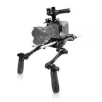 RED KOMODO™& KOMODO™ 6K Production pack camera cage, shoulder baseplate with handles 01_SHAPE_RED__KOMODO____KOMODO__6K_Production_Pack_Camera_Bundle_Rig