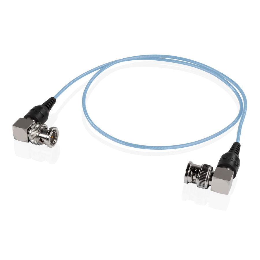 Skinny 90-degree BNC cable 24 inches blue 01_SHAPE_Skinny_90-Degree_BNC_Cable_24_inches_Blue