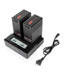 BP-U65 lithium-ion two batteries with dual LCD charger 01_SHAPE_Sony_BP-U65_Batteries_with_Dual_LCD_Charger