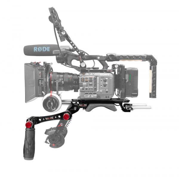 Sony FX6 baseplate with handle 01_SHAPE_Sony_FX6_Camera_Bundle_Rig