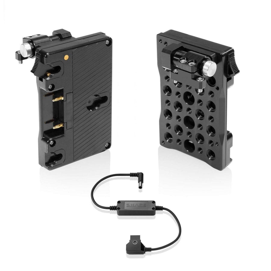 Sony FX6 Gold Mount pivoting battery plate 01_SHAPE_Sony_FX6_Gold_Mount_Pivoting_Battery_Plate