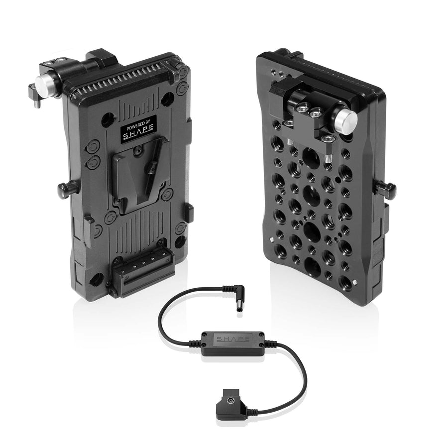 Sony FX6 V-Mount pivoting battery plate 01_SHAPE_Sony_FX6_Pivoting_V-Mount_Battery_Plate