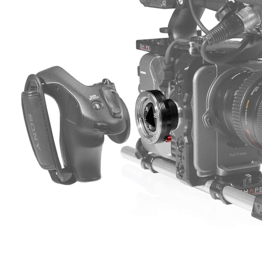 Sony FX6 Side handle adaptor to ARRI Rosette 01_SHAPE_Sony_FX6_Side_Handle_Adapter