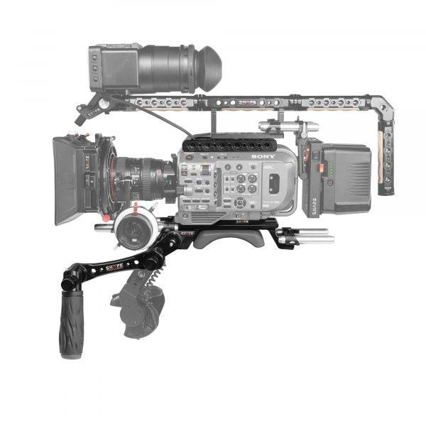 Shape - Sony FX9 Camera Cage Baseplate with Handle 01_SHAPE_Sony_FX9_Camera_Bundle_Rig