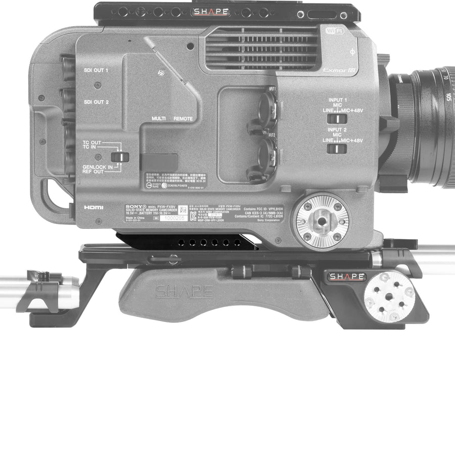Sony FX9 rear insert plate 01_SHAPE_Sony_FX9_Rear_Insert_Plate