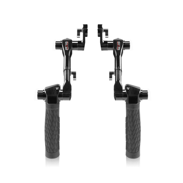 Telescopic black handle Arri rosette