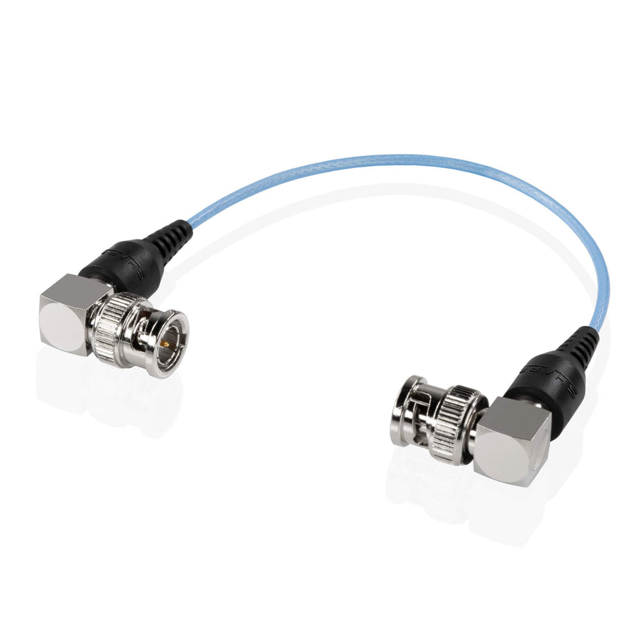 Skinny 90-degree BNC cable 6 inches blue 01_SHAPE_skinny_90-degree_BNC_cable_6_inches_Blue