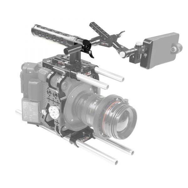 15 mm rod clamp with Arri standard 3/8-16 interface male 02_SHAPE_15_mm_Rod_Clamp_with_ARRI_Standard_Male_Interface