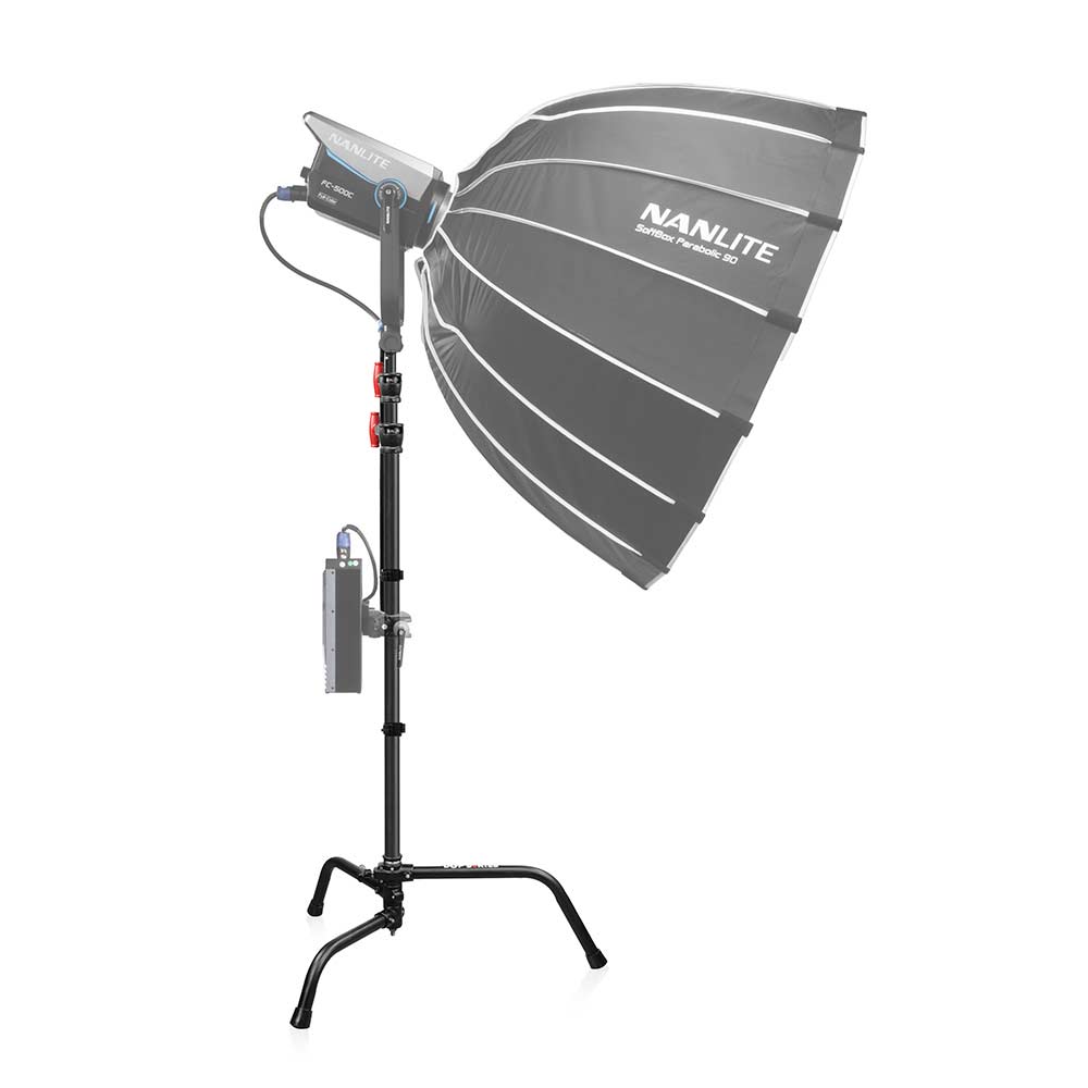 40'' C-Stand Turtle Base Kit Black 02_SHAPE_40___C-Stand_Turtle_Base_Kit_Black