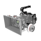 Blackmagic Cinema Camera 6K/6K Pro/6K G2 Cage with Top handle & 15mm LWS Rod System. 02_SHAPE_Blackmagic_Cinema_Camera_6K_6K_PRO_6K_G2_Camera_Cage__Top_Handle_and_Rod_Bloc_System