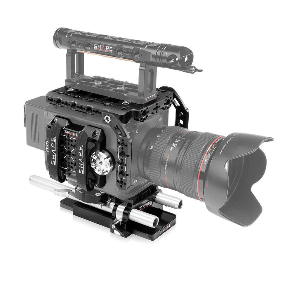 Blackmagic PYXIS 6K Cage WITH 15mm LWS Rod System 02_SHAPE_Blackmagic_PYXIS_6K_Cage_with_15MM_LWS_Rod_System
