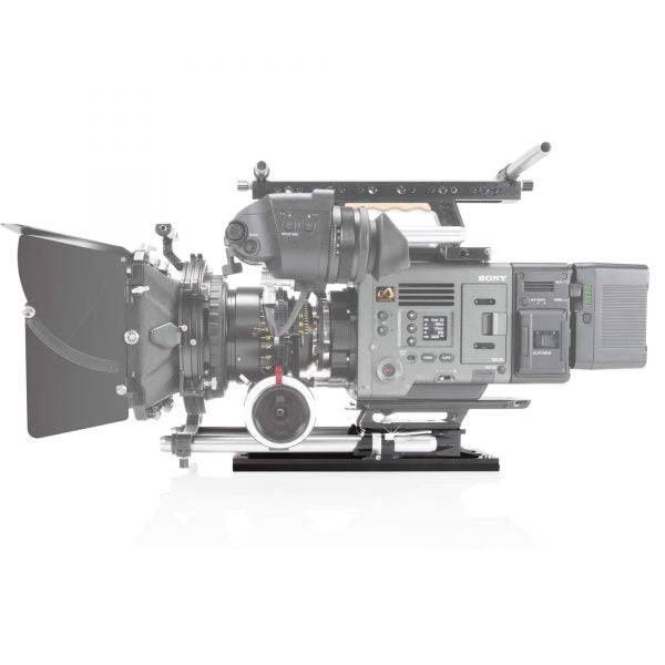 Bridge plate 19 mm studio Arri standard and 12 inches dovetail plate 02_SHAPE_Bridge_Plate_19_mm_Studio_ARRI_Standard_with_ARRI_Dovetail_Plate_12_inches