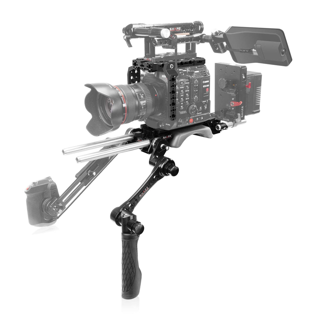 Canon C400 Camera Cage Baseplate with Handle 02_SHAPE_Canon_C400_Camera_Cage_Baseplate_with_Handle