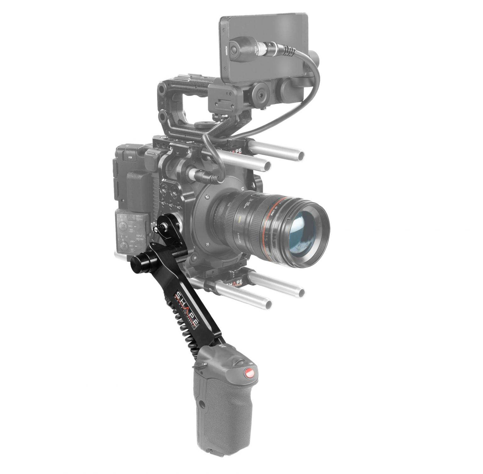 Canon C500 Mark II, C300 Mark III remote extension handle with cable 02_SHAPE_Canon_C500_MKII_C300_MKIII_Remote_Extension_Handle_with_Cable