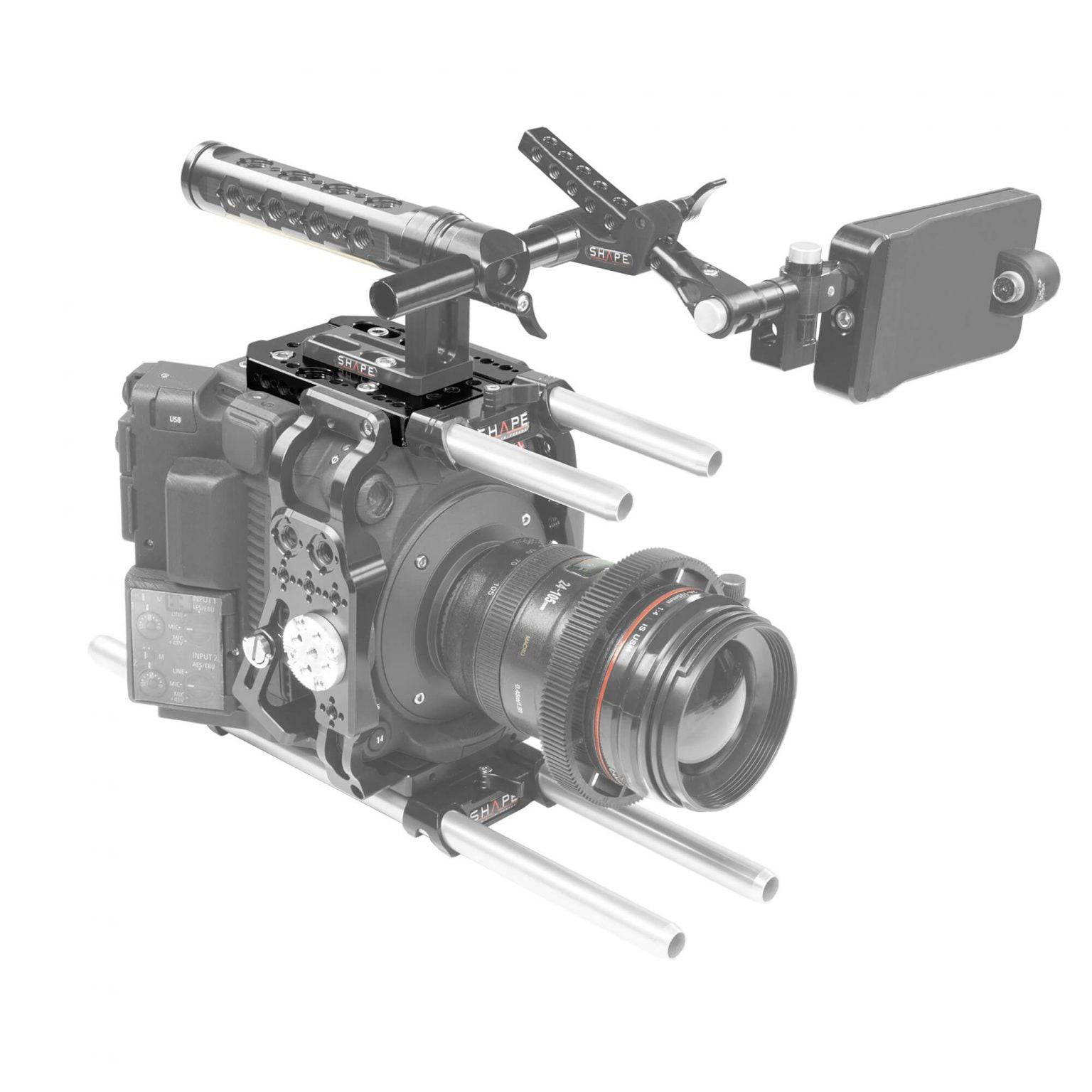 Canon C500 Mark II, C300 Mark III top plate 02_SHAPE_Canon_C500_MKII_C300_MKIII_Top_Plate